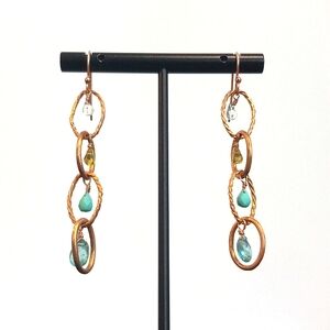 14k g.f. earrings